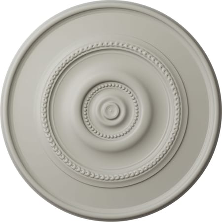 Ekena Millwork Dylar Ceiling Medallion (Fits Canopies up to 6 1/4"), Hand-Painted Pot of Cream, 30"OD x 2 1/4"P CM30DYPCF